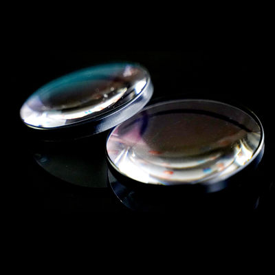 Quartz 100mm Optical Glass Lens , BK7 Convex Spherical Lens